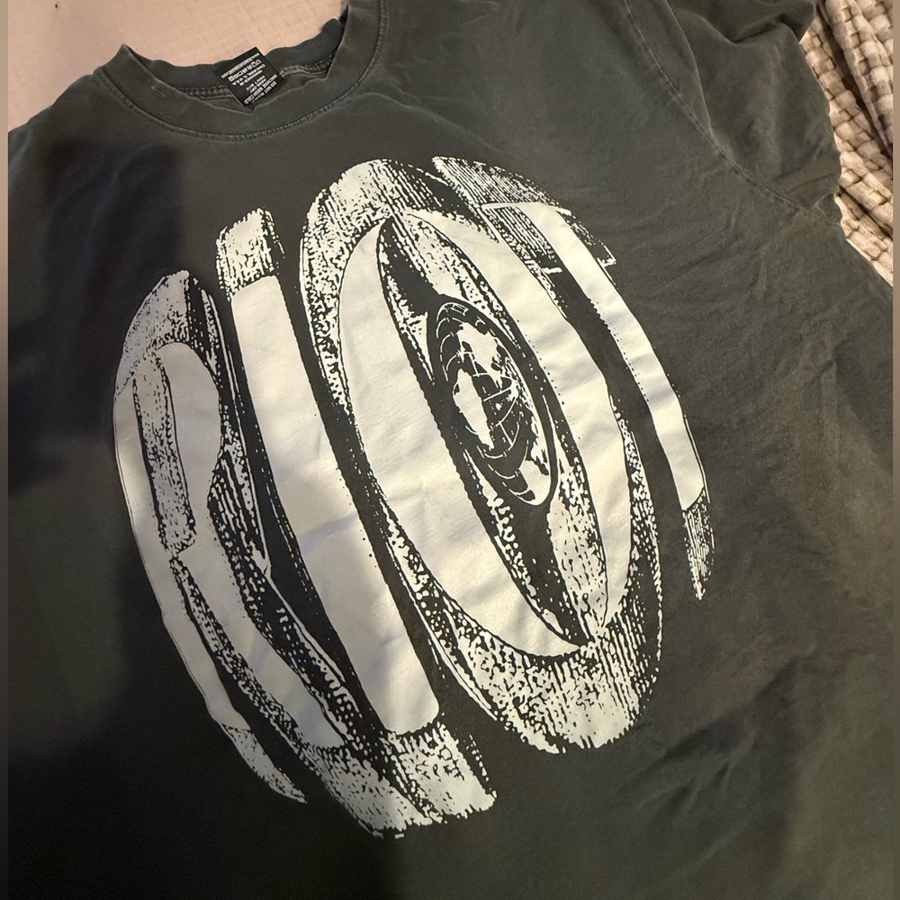 Riot Fest 2024 Graphic T-Shirt Oversized Gray